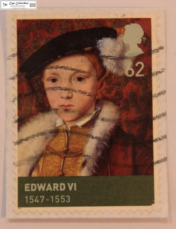 Great Britain 62 Pence 2009 Edward VI House Of Tudor Stamp (Scott 2655)