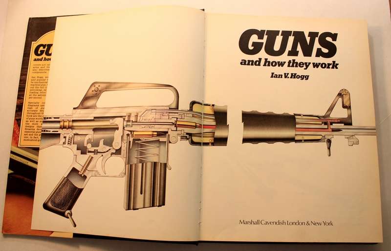 Guns And How They Work by Ian V Hogg Hardcover Book