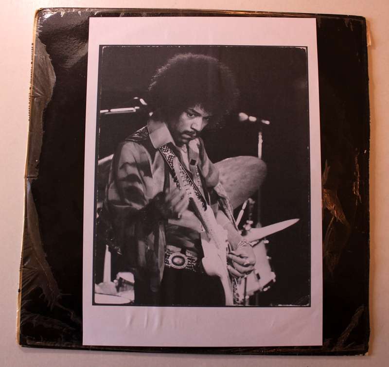 Jimi Hendrix Star Portrait Vinyl LP - Record 1 Only -(No original cover)