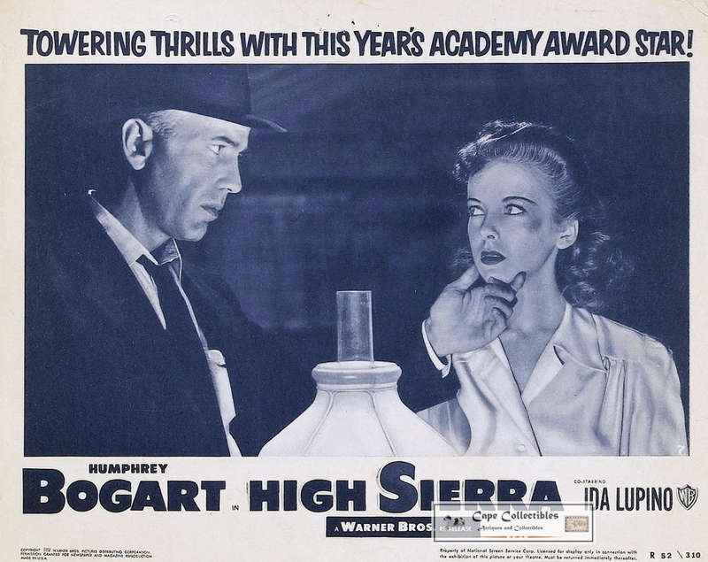 Vintage Film Noir High Sierra Poster Digital Download