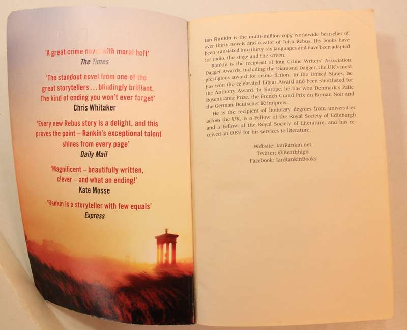 A Heart Full Of Headstones by Ian Rankin Softcover Book