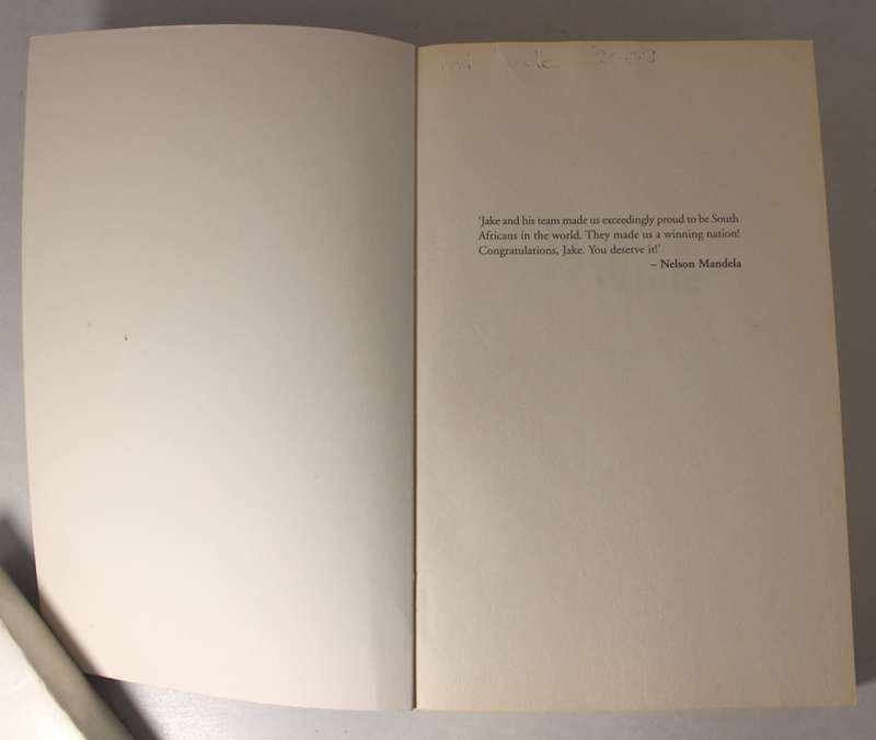 In Black and White The Jake White Story with Craig Ray Softcover Book