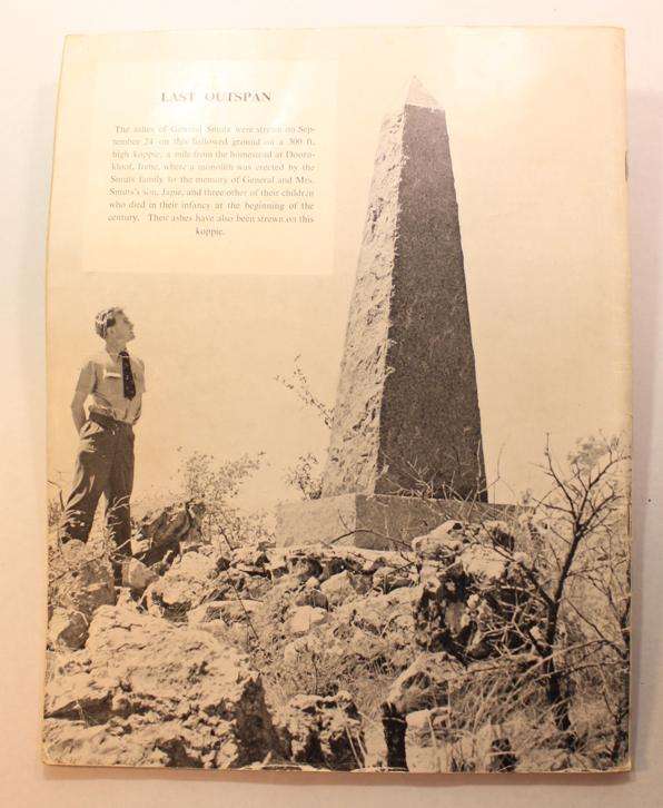 Salute To A Great South African Jan Christiaan Smuts 1950 Softcover Book