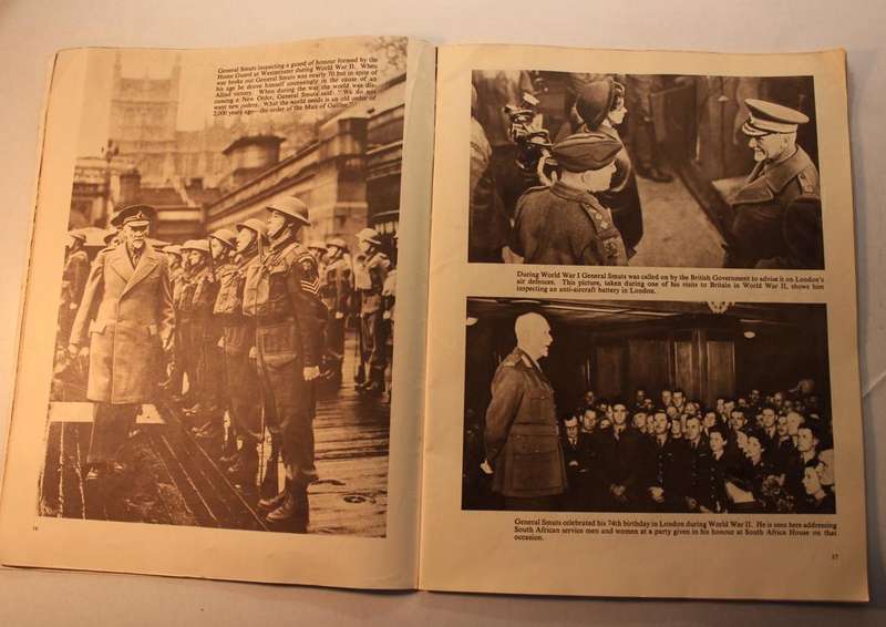 Salute To A Great South African Jan Christiaan Smuts 1950 Softcover Book