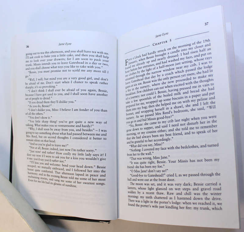Jane Eyre by Charlotte Bronte Hardcover Book