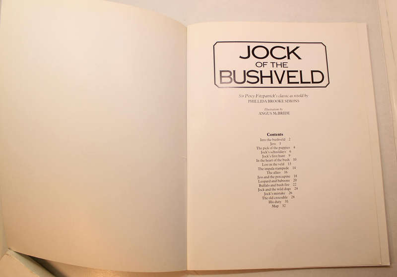 Jock Of The Bushveld by Phillida Brooke Simons Softcover Book