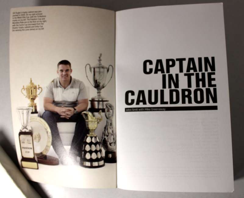 Captain In The Cauldron The John Smit Story John Smit with Mike Greenaway Softcover Book