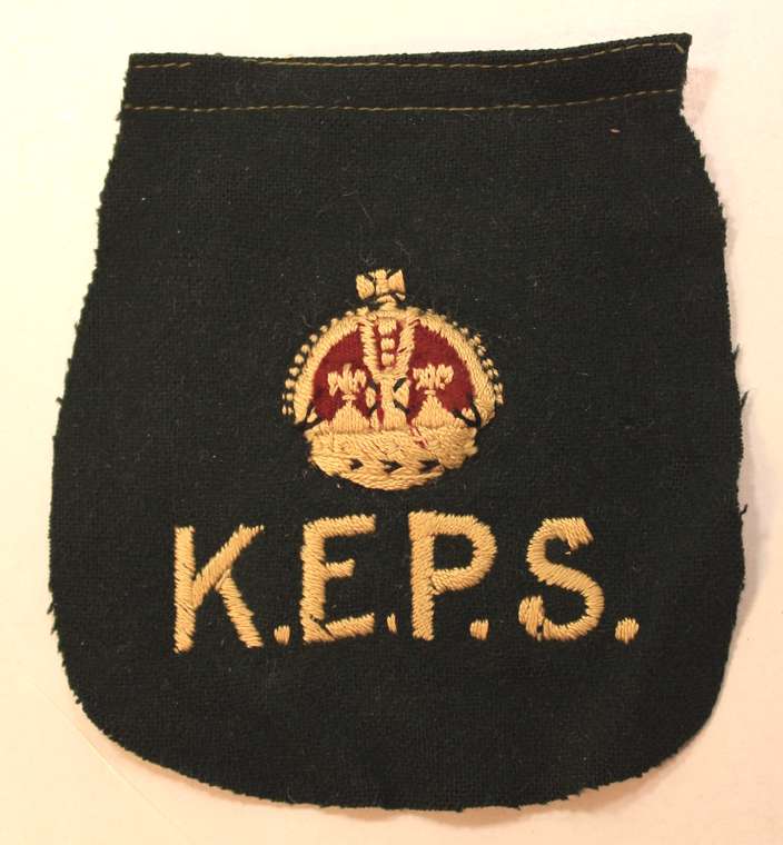 Vintage King Edward VII Preparatory School Blazer Badge