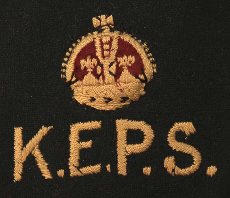 Vintage King Edward VII Preparatory School Blazer Badge
