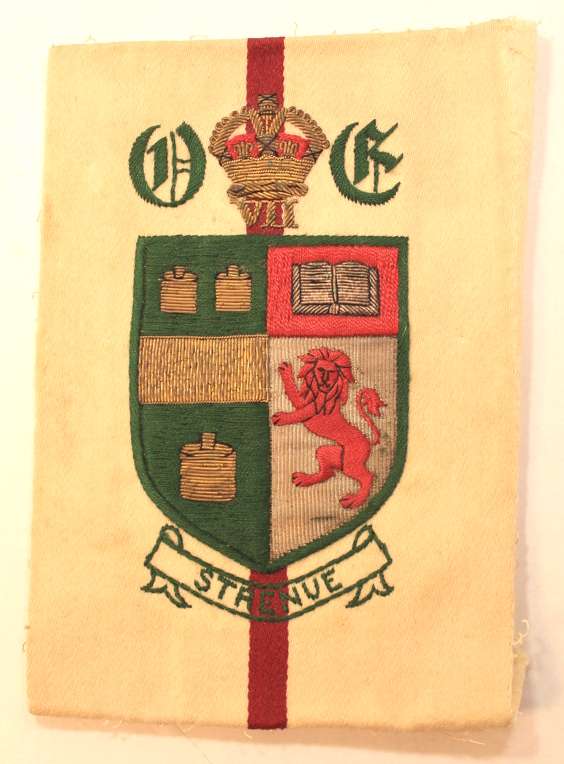 Vintage King Edward VII High School Johannesburg Blazer Badge