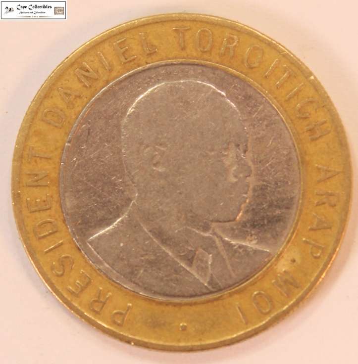 Kenya 10 Shillings 1997 Coin Circulated