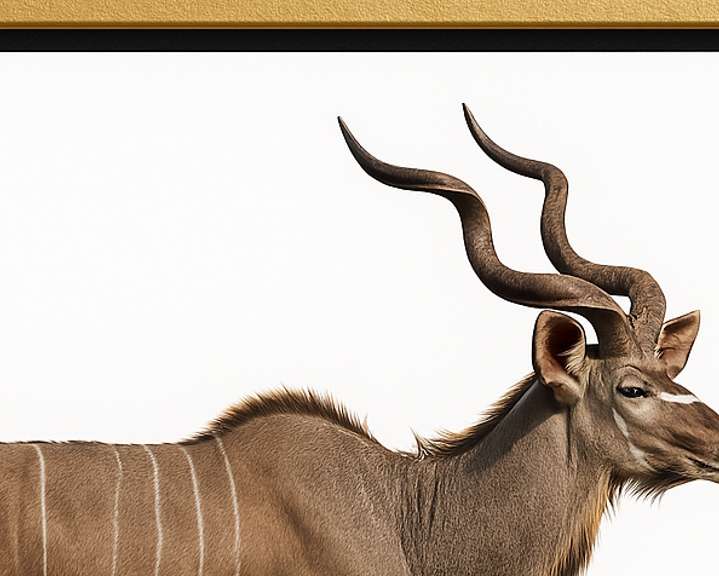 Kudu Side View Digital Download Image For Printing and Framing