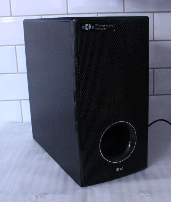 LG Wireless Active Subwoofer Model SHX56D