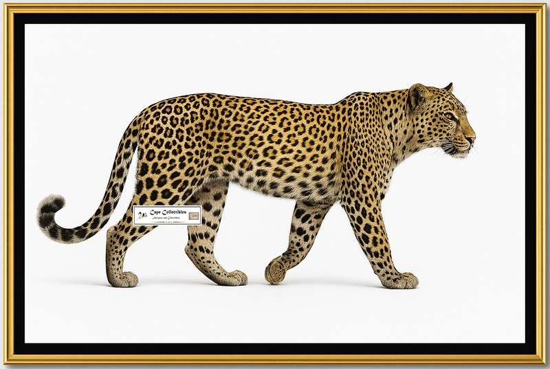 Leopard Side View Digital Download Image For Printing and Framing