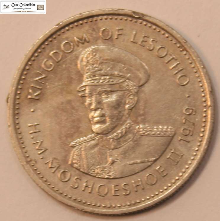 Lesotho 25 Lisente 1979 Coin Circulated