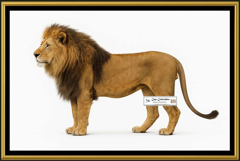 Lion Side View Digital Download Image For Printing and Framing