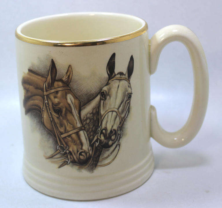 Vintage Two Horses Mug by Lord Nelson Ware