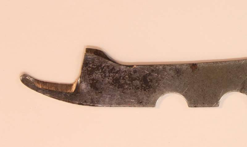 Vintage M.J. Bacon Sales Co Tin or Can Opener Blade, Made in USA