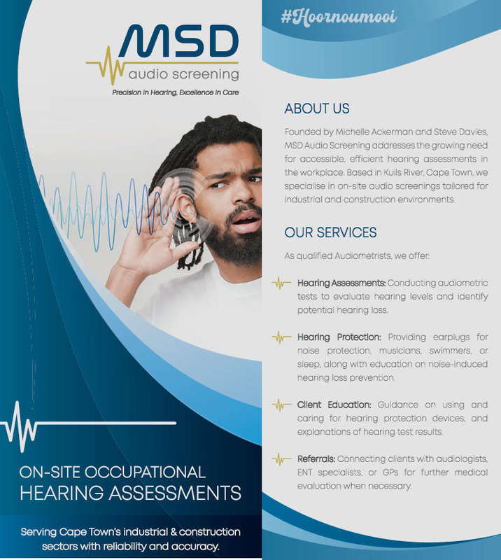 MSD Audio Screening for Onsite Hearing Tests (Cape.)