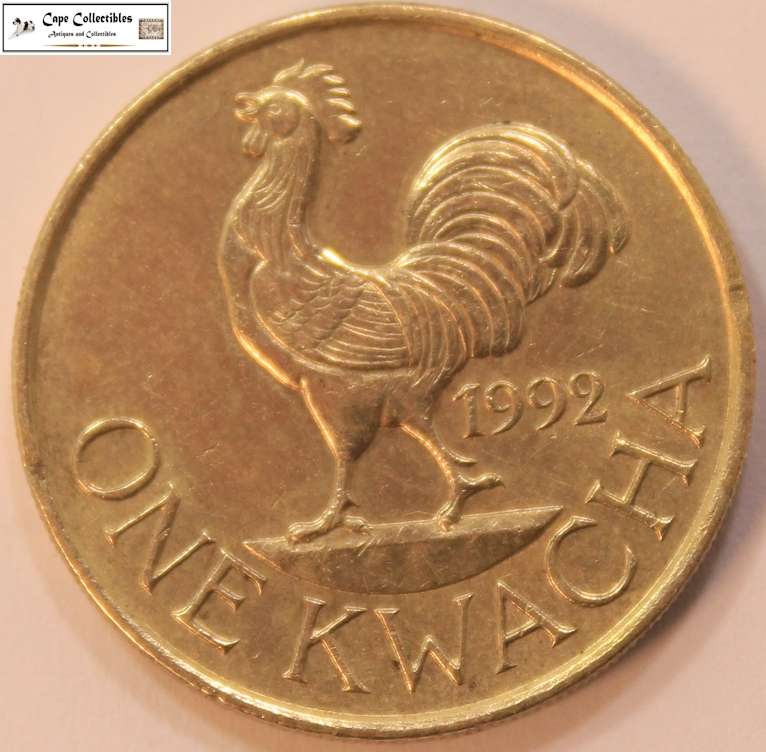 Malawi 1 Kwacha 1992 Coin Circulated