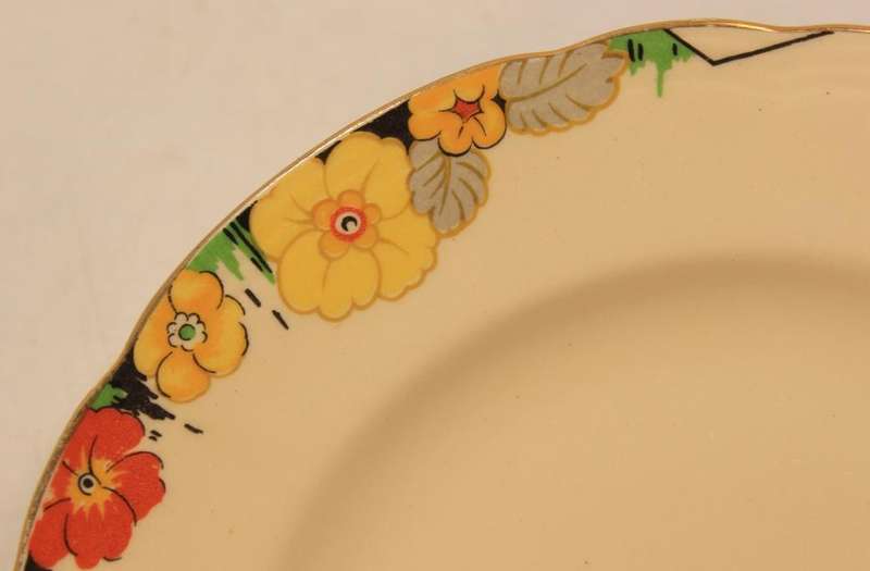 Vintage Alfred Meakin Marigold Raymond Pattern Sideplate
