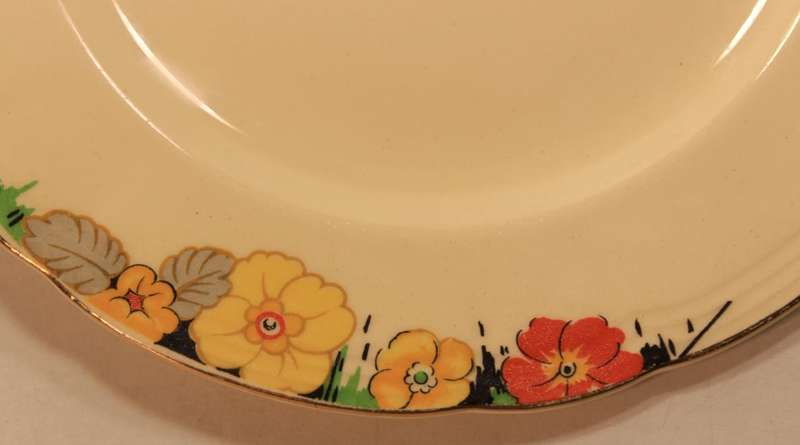 Vintage Alfred Meakin Marigold Raymond Pattern Sideplate