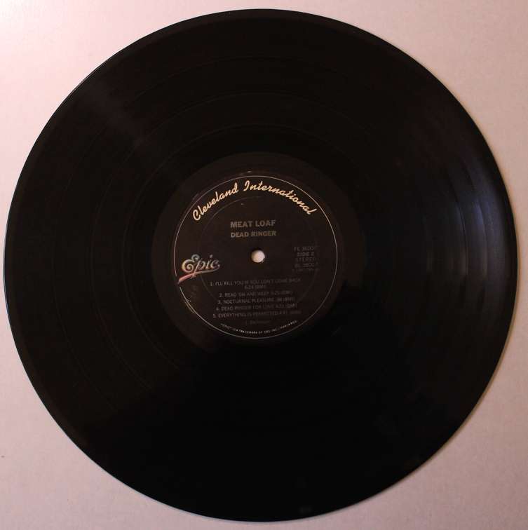 Meatloaf Dead Ringer Vinyl LP (No Cover)