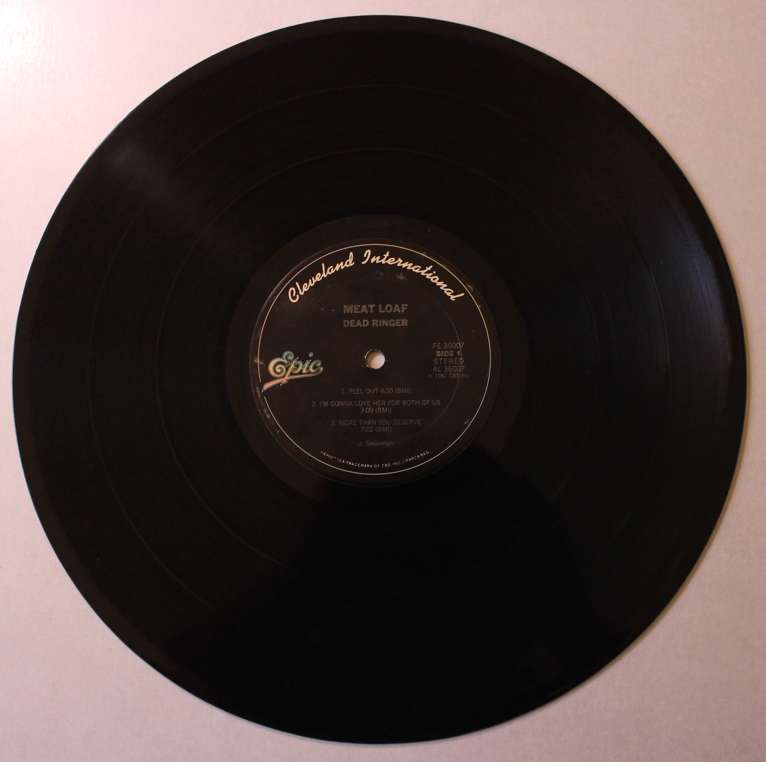 Meatloaf Dead Ringer Vinyl LP (No Cover)