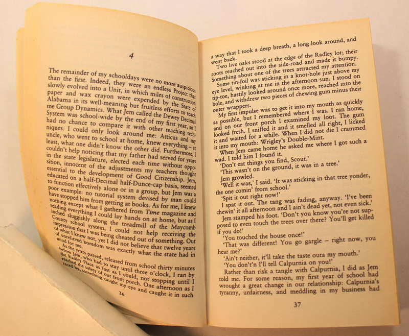 To Kill A Mocking Bird by Harper Lee Softcover Book