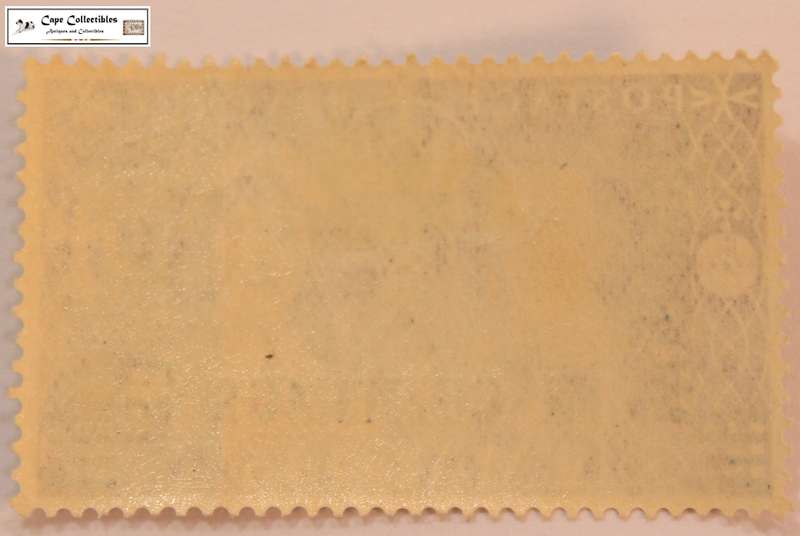 Great Britain Morocco Agencies 15 Centimos 1937 King George VI Coronation Stamp (Scott 82)