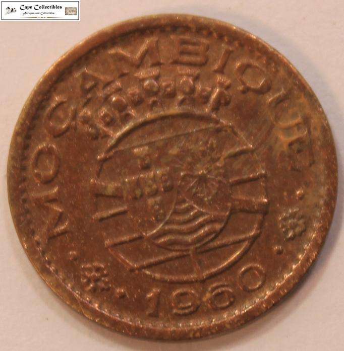 Mozambique 10 Centavos 1960 Coin Circulated