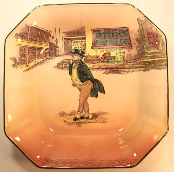 Vintage Royal Doulton Dickens Ware Series "Mr Pickwick" Bowl D6327