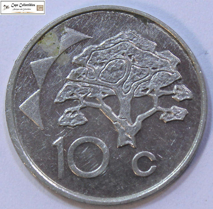 Namibia 1993 10 Cent Coin Circulated
