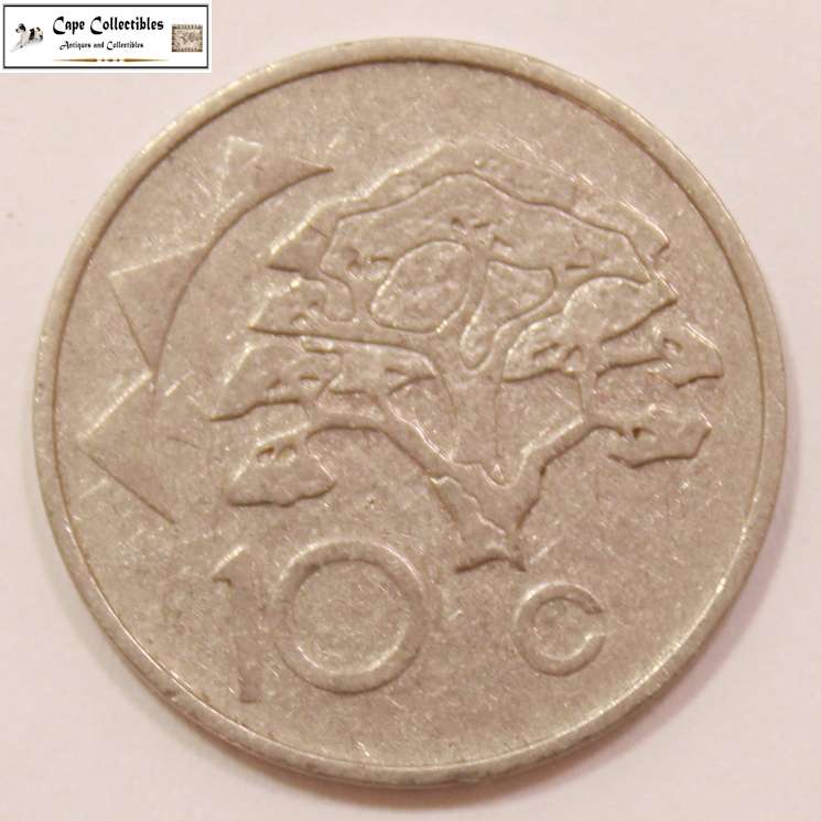 Namibia 1993 10 Cent Coin Circulated