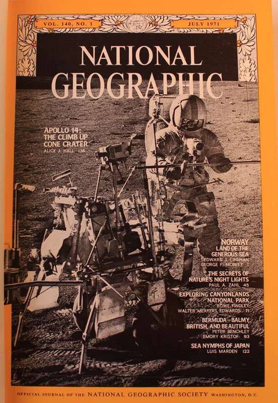 National Geographic Vol 140 July-Dec 1971 Hardcover Book