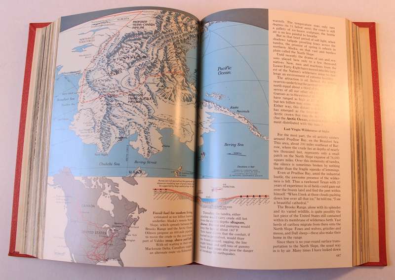 National Geographic Vol 140 July-Dec 1971 Hardcover Book