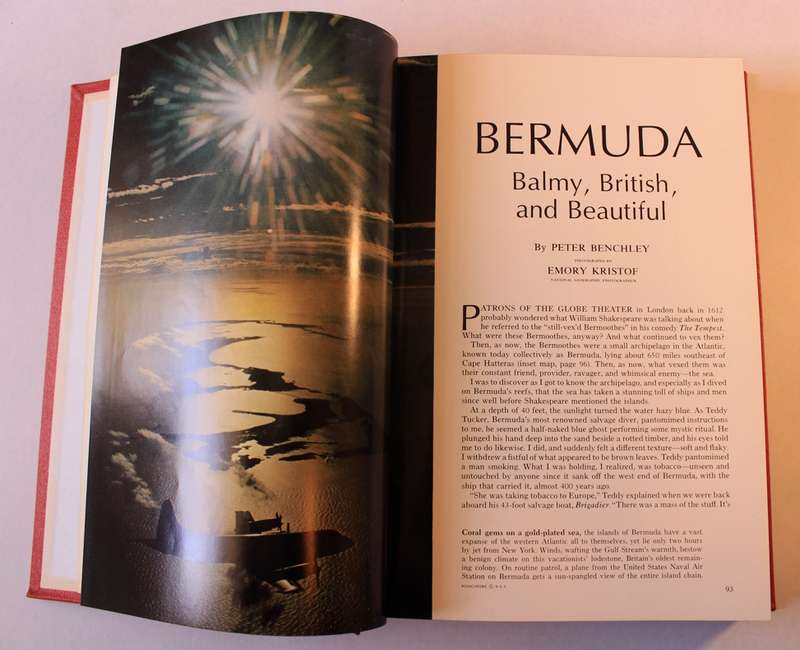 National Geographic Vol 140 July-Dec 1971 Hardcover Book