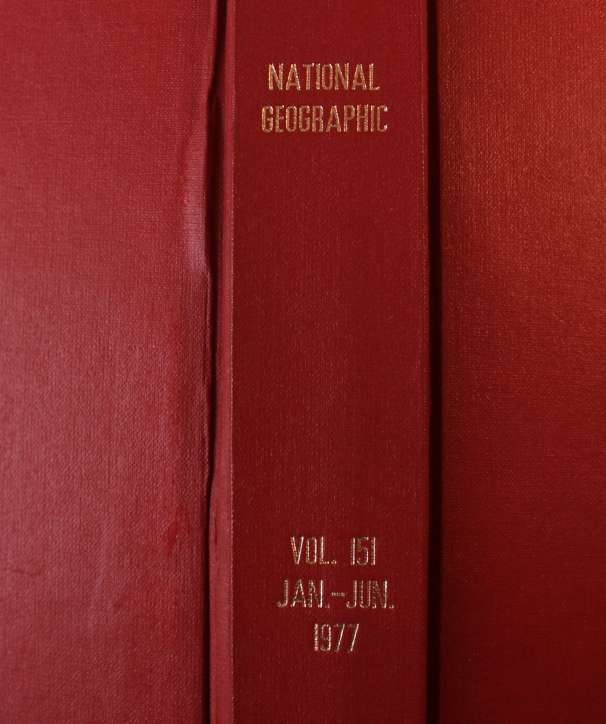 National Geographic Vol 151 Jan-Jun 1977 Hardcover Book