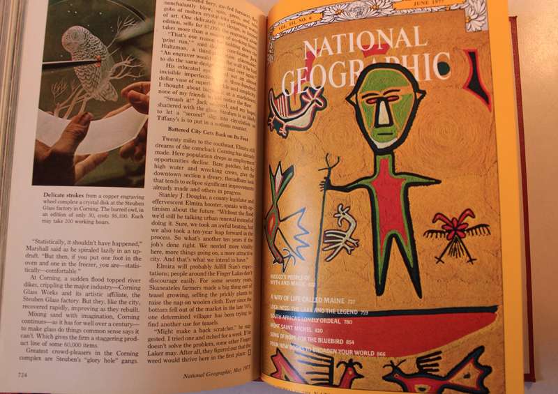 National Geographic Vol 151 Jan-Jun 1977 Hardcover Book