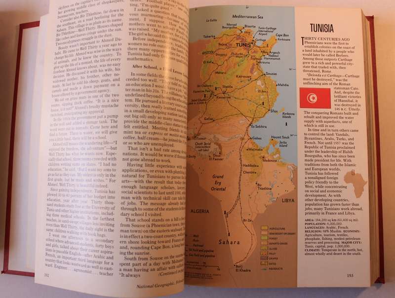 National Geographic Vol 157 Jan-June 1980 Hardcover Book.