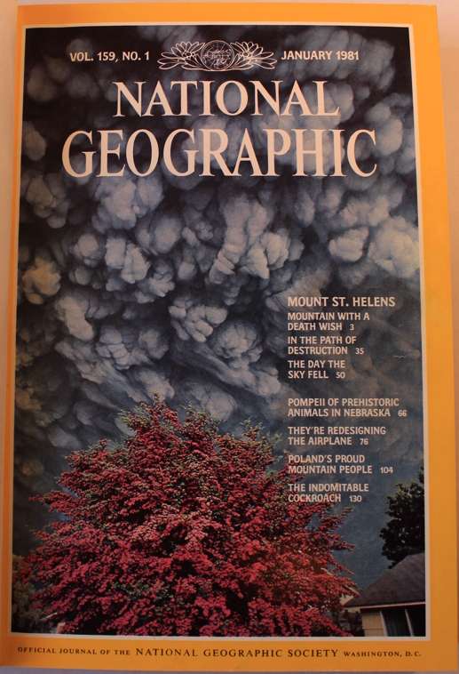 National Geographic Vol 159 Jan-June 1981 Hardcover Book