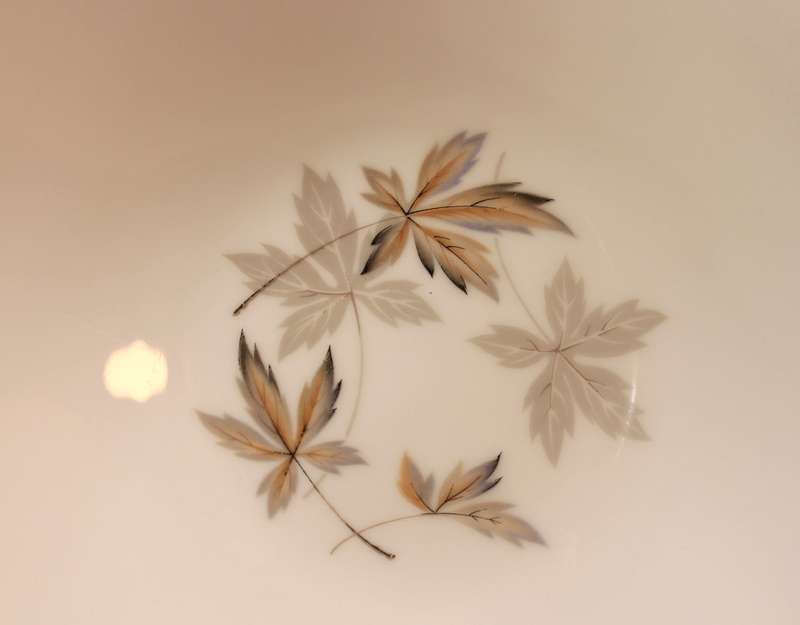 Vintage Noritake "Autumglory" Pattern 6323 Porcelain Salad or Fruit Bowl