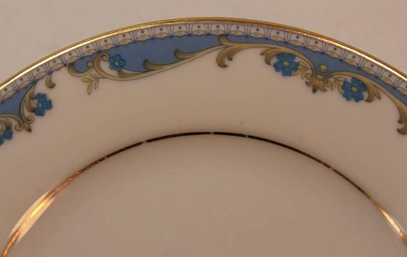 Vintage Pair of Noritake Oberlin #2486 Fine China Bread and Butter Plates.