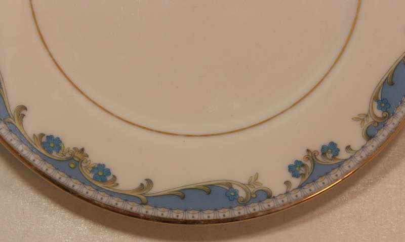 Vintage Pair of Noritake Oberlin #2486 Fine China Bread and Butter Plates.