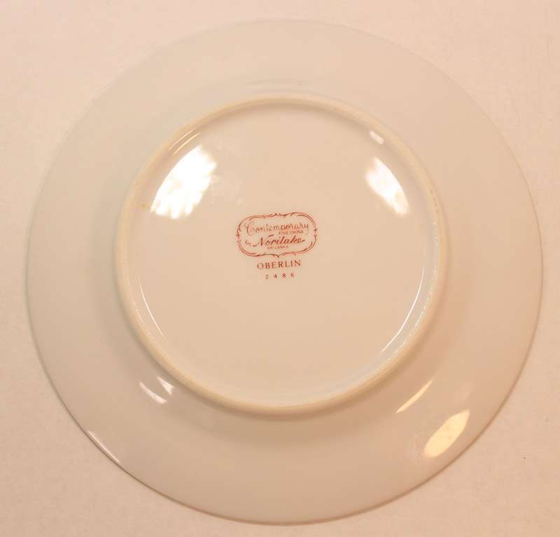 Vintage Pair of Noritake Oberlin #2486 Fine China Bread and Butter Plates.