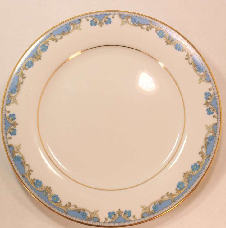 Vintage Pair of Noritake Oberlin #2486 Fine China Salad Plates