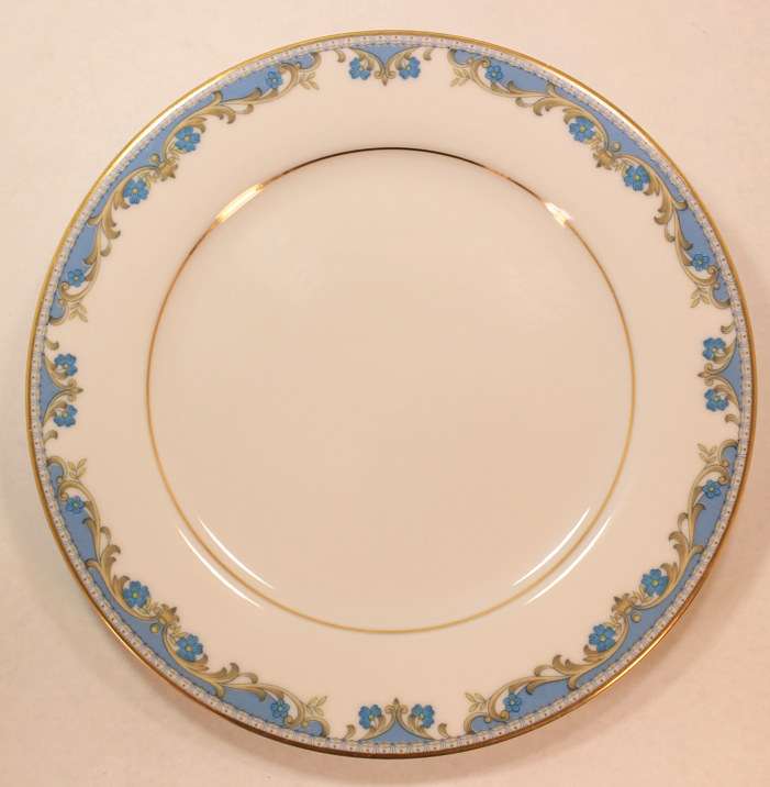 Vintage Pair of Noritake Oberlin #2486 Fine China Salad Plates