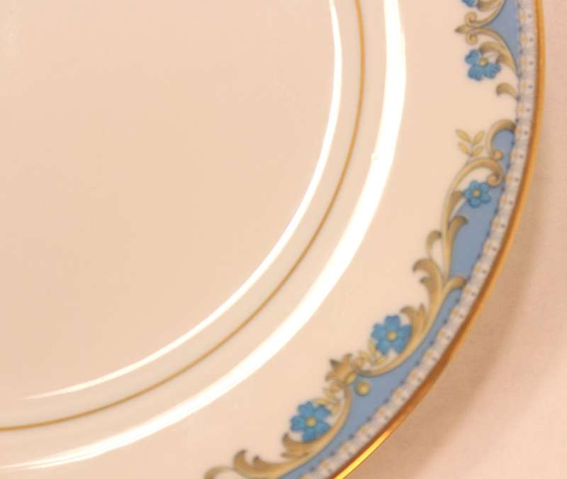 Vintage Pair of Noritake Oberlin #2486 Fine China Salad Plates