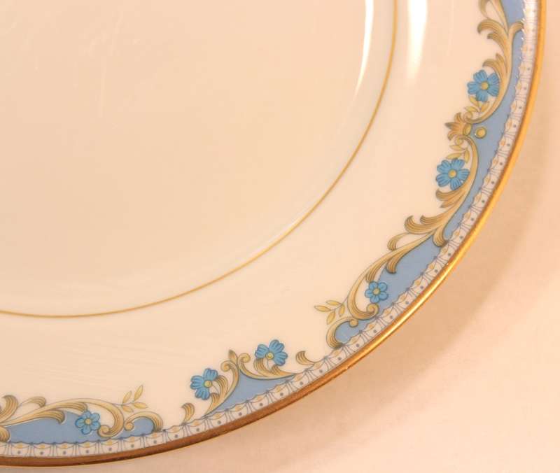 Vintage Pair of Noritake Oberlin #2486 Fine China Salad Plates