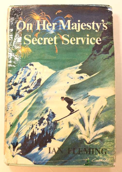 On Her Majesty's Secret Service by Ian Fleming Hardcover Book Club 1st Edition 1963